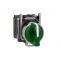 Comutator rotativ 22mm verde LED 24V