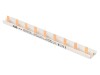 Bară colectoare ABB 1P 63A 10mm&sup2;, 690V AC/DC, 25kA, 9 Module