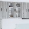 vidaXL Dulap suspendat de bucătărie 2 pcs Gri Sonoma 40 x 31 x 80 cm 884998