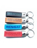 Breloc cheie din piele Eco Renault Negru