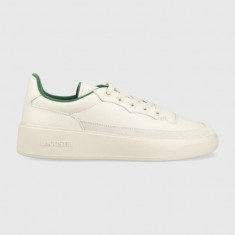 Lacoste sneakers din piele G80 Club Leather Tonal Trainers culoarea bej, 45SMA0028