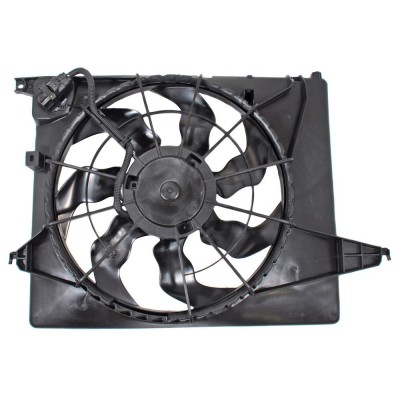 GMV radiator electroventilator Hyundai Santa Fe (Cm), 2006-2012, Kia Sorento (Xm), 2009-2015, Motorizare 2, 4 128/129kw; 3, 5 V6 203/206kw Benzina, d foto