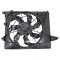 GMV radiator electroventilator Hyundai Santa Fe (Cm), 2006-2012, Kia Sorento (Xm), 2009-2015, Motorizare 2, 4 128/129kw; 3, 5 V6 203/206kw Benzina, d