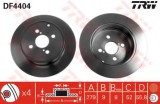 Disc frana TOYOTA COROLLA Limuzina (E12J, E12T) (2001 - 2008) TRW DF4404