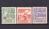 ✅ (S40)Germania 1946 -Emisiunile Aliatilor -Zona sovietica - Saxonia &quot; Reconstructie&quot; ,serie Mi.87A/89A , MNH ( posibile cute usoare )