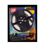 Cumpara ieftin Banda LED Blister 4.8W/M sursa 24W IP20 2700K 5metri