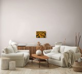 Tablou Canvas, "C&acirc;mp de flori galbene strălucitoare", Flori, Galbene, Abundente, Petale, Luminoase, Naturale, Frumoase, Vesele, &Icirc;nsorite, Vibrante, 39