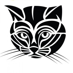 Sticker Auto , zPisica Fata, , Design Dragalas si Elegant pentru Fani Feline