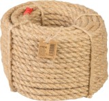 Franghie din iuta Strend Pro Garden, 6 mm, 20 m, &icirc;mpletire &icirc;n 3 fire