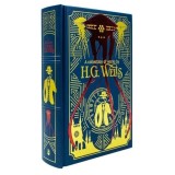 Cumpara ieftin COLLECTION OF WORKS BY H.G. WELLS - LEATHER BOUNDCLASSIC SCIENCE FICTION HARDBACK.