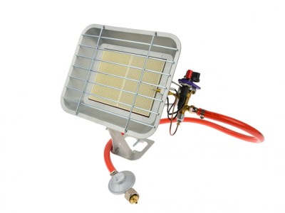 Incalzitor pe gaz 4600W solar cu PIEZO, GEKO G80531 foto