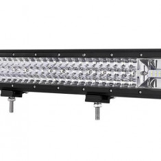 Led Bar Auto 324W, Leduri Pe 3 Randuri, 12V-24V, 22680 Lumeni, 23,5&quot;/59,7 Cm, Combo Beam 12/60 Grade 787373