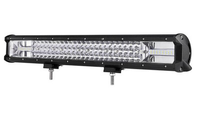 LED Bar Auto 324W, leduri pe 3 randuri, 12V-24V, 22680 Lumeni, 23,5&amp;amp;quot;/59,7 cm, Combo Beam 12/60 Grade foto