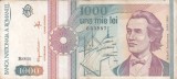ROMANIA 1.000 lei 1991 VF!!!