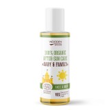 Ulei dupa plaja bio ecologic Wooden Spoon pentru bebelusi si adulti, 100ml, ingrediente naturale