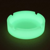 Cumpara ieftin Scrumiera fosforescenta verde, 83 mm
