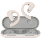 Casca OneOdio wireless, tip butoni - TWS, utilizare smartphone, conectare prin Bluetooth 5.3 , difuzor 16.2 mm, alb, &quot;OpenRock-S-Cream&quot; (timbru verde