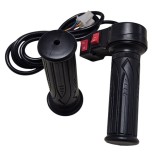 Acceleratie + comenzi lumini triciclu electric