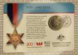Australia 20 cents 2017 1939 - 1945 Star (A002), Australia si Oceania