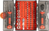 Set surubelnita cu clichet Strend Pro Premium, 78 piese