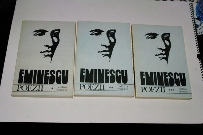 Eminescu - Poezii - Ed. Minerva - 1982 - 3 vol.