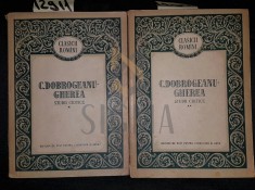 STUDII CRITICE 2 volume