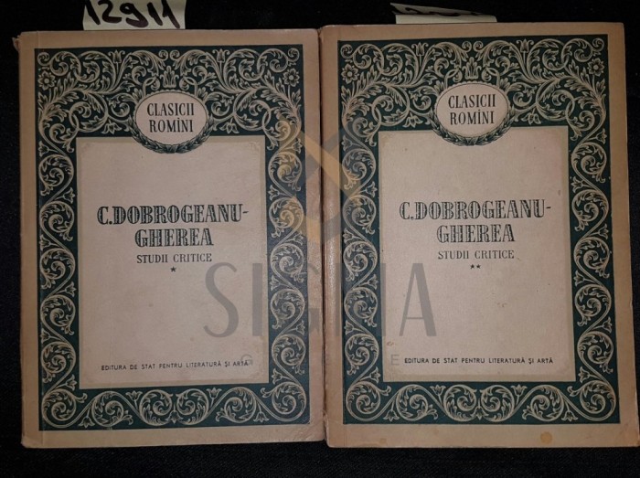 STUDII CRITICE 2 volume