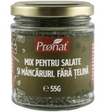 Amestec de Condimente pentru Salate si Mancaruri Fara Telina 55gr Pronat