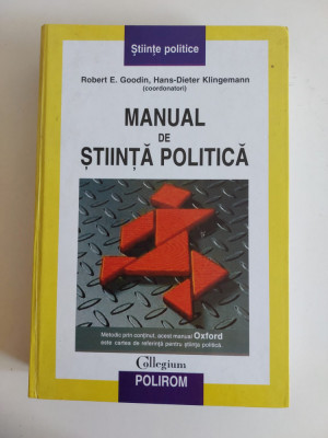 Manual de stiinta politica -Manual Oxford -Robert E. Goodin; Klingemann (coord.) foto