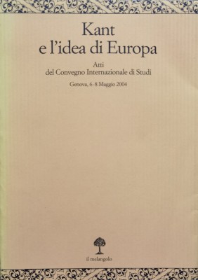 Kant E L&amp;#039;idea Di Europa - Becchi P., Cunico G., Meo O. , D487 foto