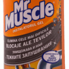 Mr Muscle Soluție pentru defundarea țevilor, 1 l