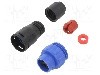 Conector circular, tata, 4 pini, BULGIN - PX0411/04P/4550 foto