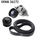 SKF VKMA 36172 Set curea transmisie cu caneluri