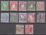 A12 S6 10 - Timbre foarte vechi - Irlanda - heraldica, Istorie, Stampilat