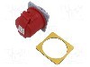 Conector alimentare AC, IEC 60309, IP44, 32A, 415V AC, 4 pini, AMPHENOL - 2CMA193250R1000