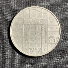 Moneda 1 gulden 1982 Olanda