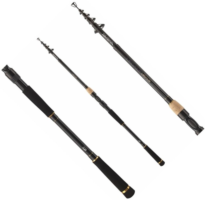 Lanseta DAIWA Tele Legalis Univeral Allround, 30-90g, 2.70g, 6seg