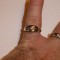 INEL AUR 18K + 1 Diamant = 0.25ct. - Model Deosebit - Vintage - 4.7g. !
