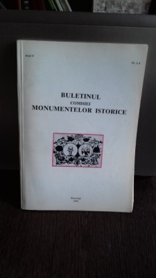 BULETINUL COMISIEI MONUMENTELOR ISTORICE NR.1-3/1994 foto