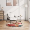 VidaXL Covor lavabil, mozaic multicolor, &phi;120 cm, antiderapant 337969