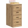 VidaXL Dulap de depozitare pentru garaj Artisan Stejar 40x51x85 cm