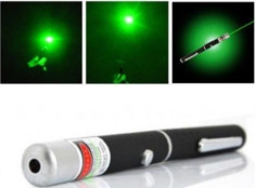 Laser Verde Pointer , Green Laser de mare putere RAZA 10KM foto