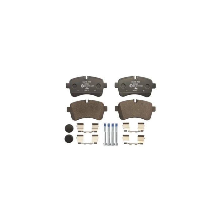 Placute frana IVECO DAILY V platou sasiu ATE 13046048232