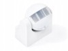 Senzor de miscare PIR 180 grade, raza 12 m, montare pe perete, reglabil, 1200W