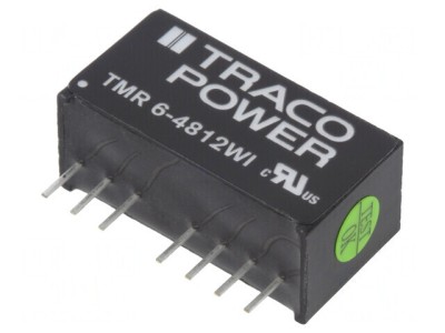 Convertor DC/DC 6W 18-75V la 12V 500mA SIP8 foto