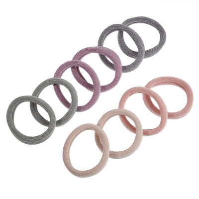 Set Elastice Păr Femei, Multicolor, 10 Bucăți foto