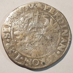 State Germane Emden 28 Stuber / 2/3 Thaler ND (1634-37) argint Ferdinand ll