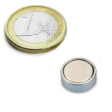 Magnet neodim oala &Oslash;13 mm, putere 6 kg
