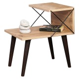 Cumpara ieftin Noptiera deschisa Gather sonoma - culoarea nuc 50x40x55cm