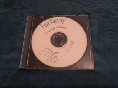 CD FEAR FACTORY-TRANSGRESSION ORIGINAL CD STARE EX foto